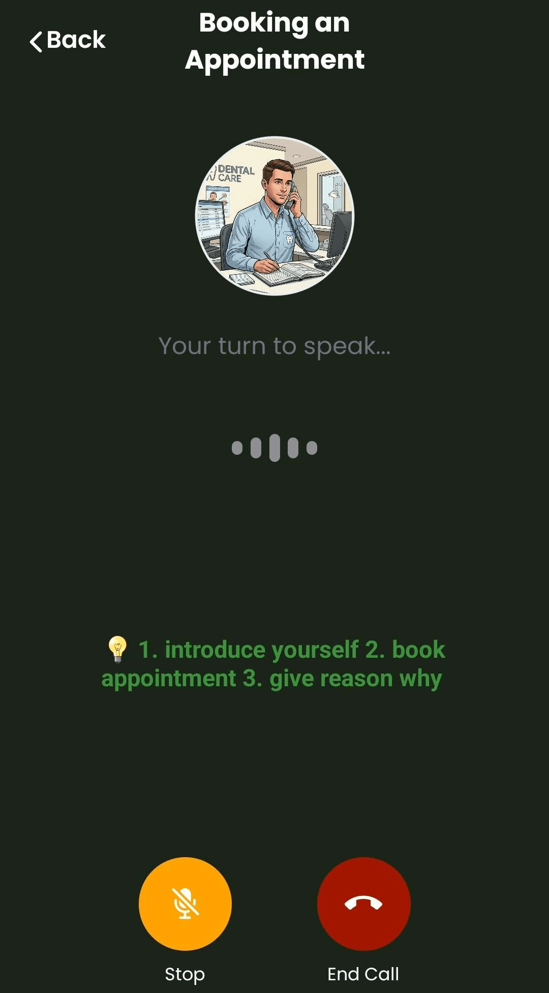 Speak out loud